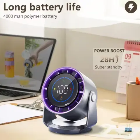 Kipas Lantai Desktop Elektronik Tangan Kipas USB Mini